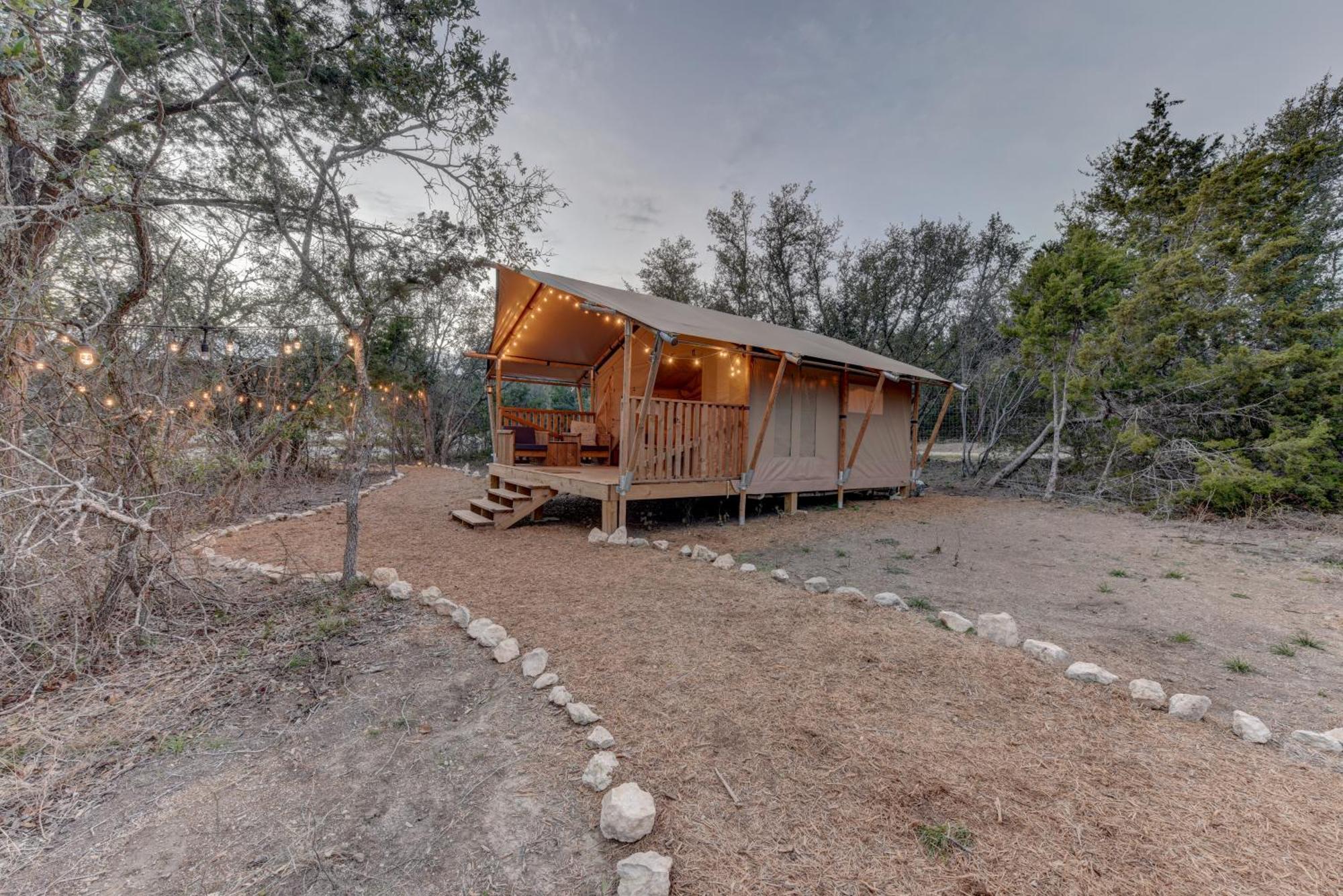 12 Fires Luxury Glamping With Heating #2 Hotell Johnson City Exteriör bild